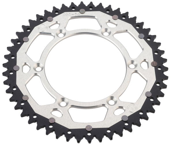 MOOSE RACING Pinion dublu argintiu, 2, nordicamoto.ro