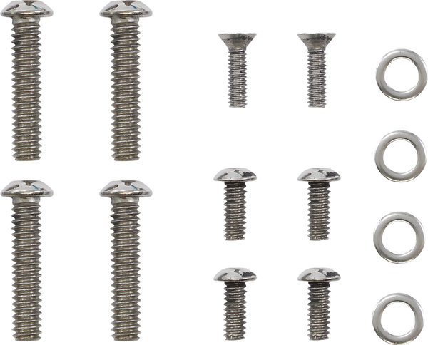 Bolt Kit Stainless Steel, Polished, 1, nordicamoto.ro