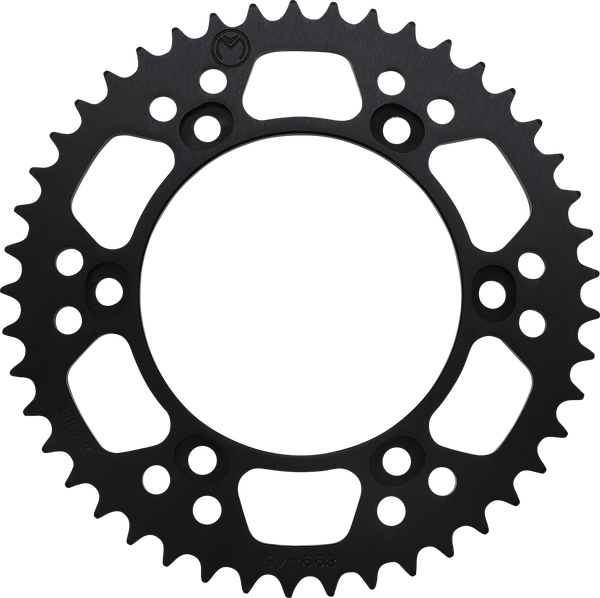 MOOSE RACING Pinion spate din aluminiu, negru, 2, nordicamoto.ro