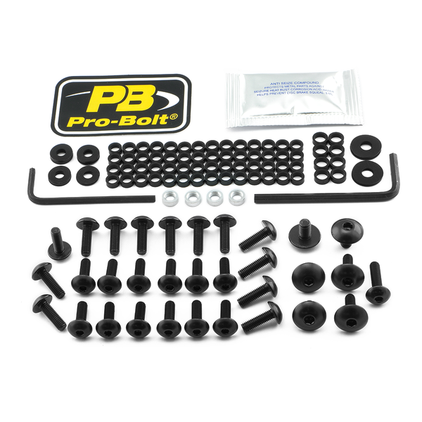 Fairing Bolt Kit For Ducati Black, 1, nordicamoto.ro