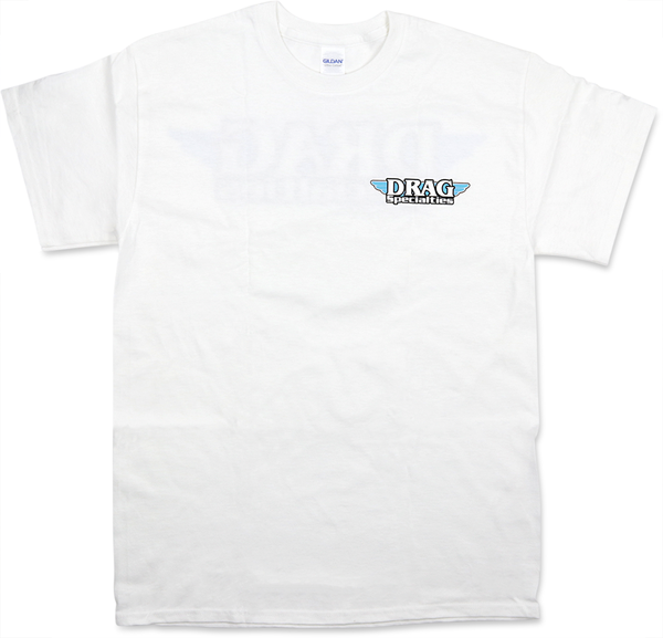 Drag Specialties T-shirt White M, 1, nordicamoto.ro