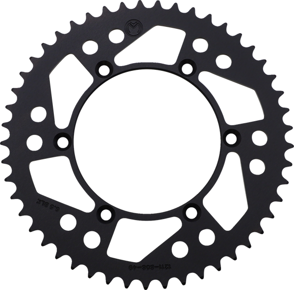 MOOSE RACING Rear Aluminum Sprocket Black, 4, nordicamoto.ro