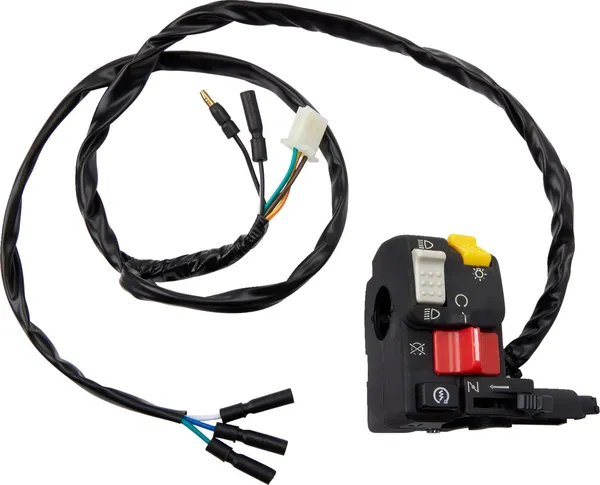 Ansamblu bloc comutator negru, 1, nordicamoto.ro