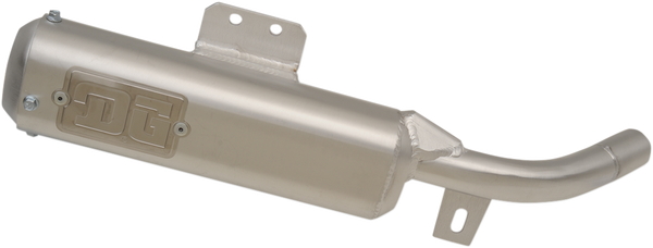 Type Ii Oval Atv Silencer Silver, 1, nordicamoto.ro