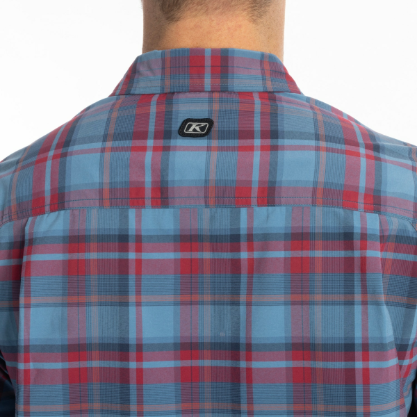 Cămașă  Klim Pantoll Stretch Dress Blues - Blue Danube, 3, nordicamoto.ro