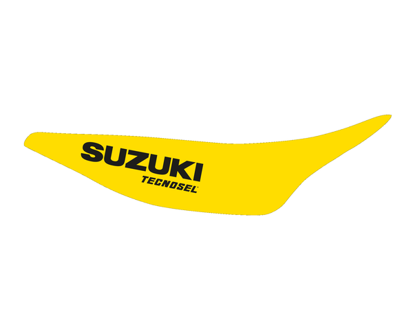 Seatcover Team Suzuki Yellow, 2, nordicamoto.ro