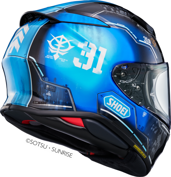 Casca integrala SHOEI NXR2 BUGU TC-2 Albastru XXL-9