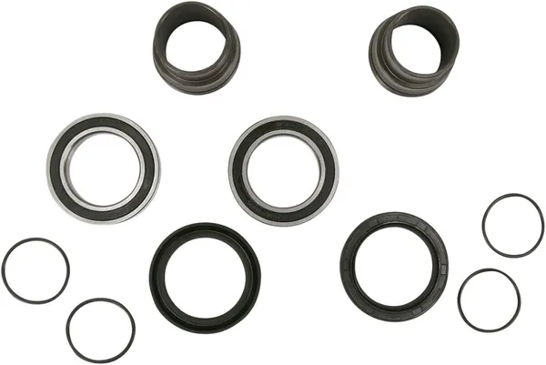 Watertight Wheel Collar And Bearing Kits Black, Silver-0