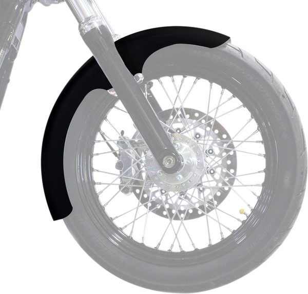 Hugger Series Front Fender Black, 3, nordicamoto.ro