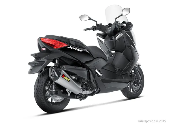 Slip-on Line Muffler Scooter Black, Carbon Fiber -0