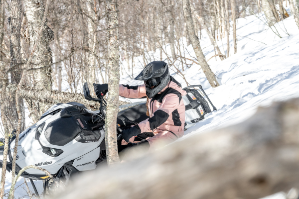 AMOQ Rocket V3 W's Monosuit Powder Pink/Black XS-2