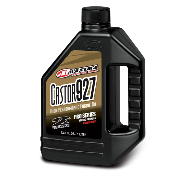 Ulei amestec 2T Maxima Castor 927 pe bază de ricin, 1L, 1, nordicamoto.ro