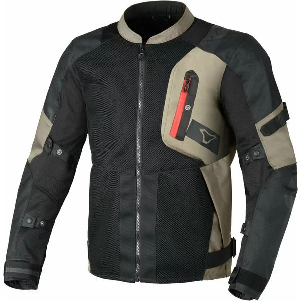 Geaca textil de vara MACNA RADDIC Negru L, 1, nordicamoto.ro