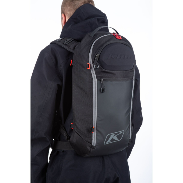 Rucsac Snowmobil Klim Krew 16 Black - Knockout Pink-10
