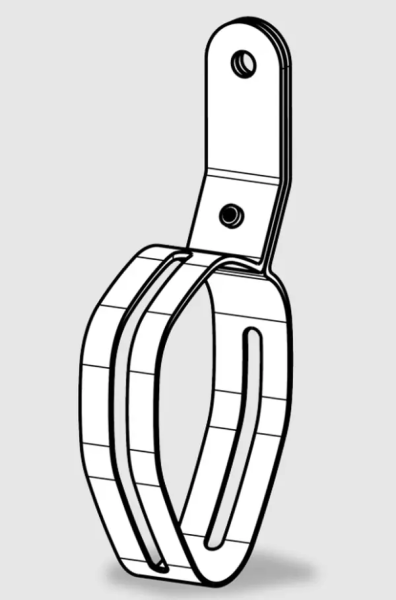 Replacement Exhaust & Muffler Clamp Black 