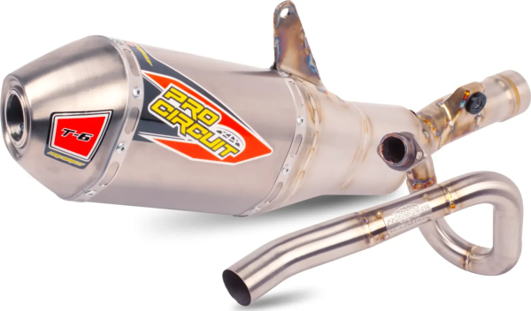 T-6 Bc Stainless Steel Titanium Exhaust System Titanium 