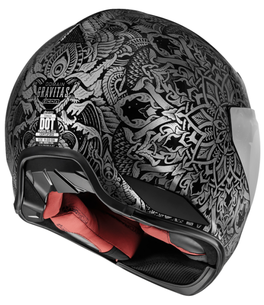 Domain Gravitas Helmet Silver, Black -4
