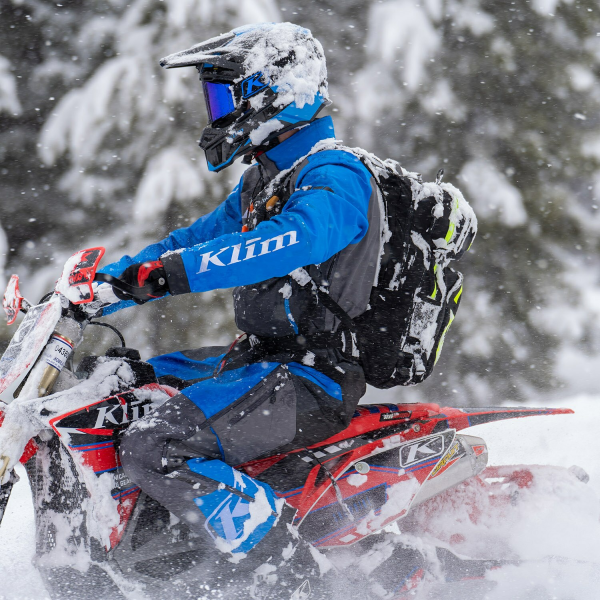 Combinezon Snowmobil Klim Scout Non-Insulated Black - Hi-Vis-5