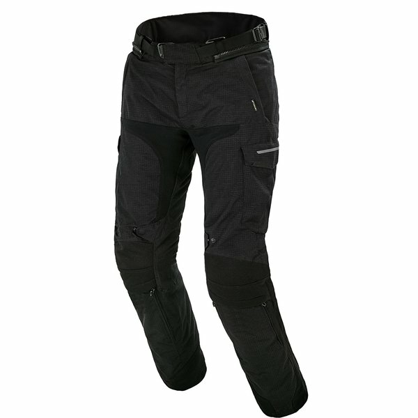 Pantaloni textil impermeabili Macna Novado S Negru/Gri-1
