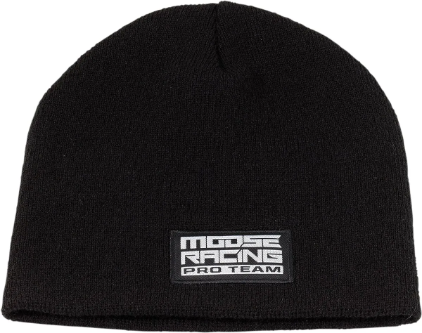 MOOSE RACING Pro Team Beanie Black 