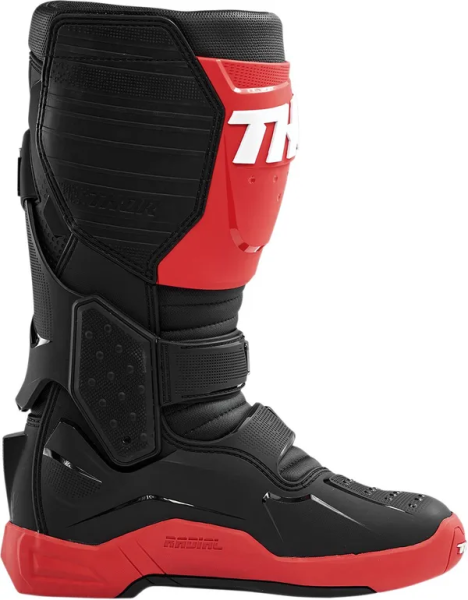 Radial Boots Replacement Outsoles Black, Red-3