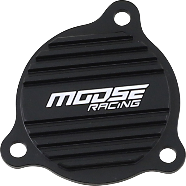 MOOSE RACING Machined Oil Pump Cover Black, 1, nordicamoto.ro