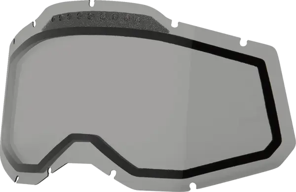 Lentila dubla ochelari 100% Accuri 2/Racecraft 2/Strata 2 Smoke-0