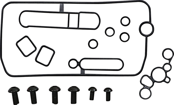 MOOSE RACING Carburetor Mid Body Gasket Kit Black -0