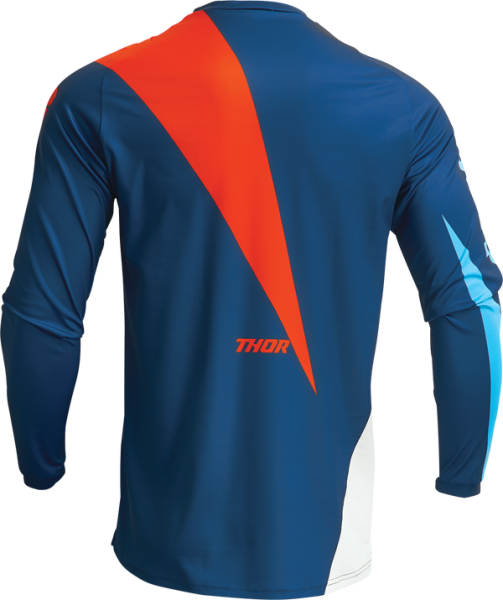 Tricou Copii Thor Sector Edge Navy/Orange-7