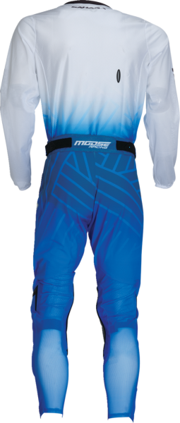 Tricou MOOSE RACING Sahara Blue/White-1