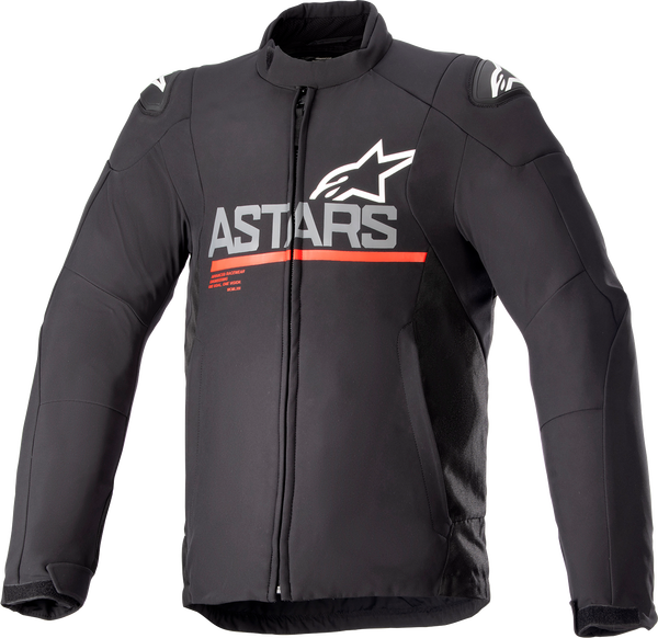 Smx Waterproof Jacket Black, Gray, Red -4