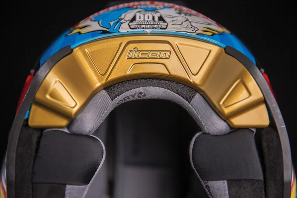 Airflite Freedom Spitter Helmet Gold, Multi 2XL, 7, nordicamoto.ro