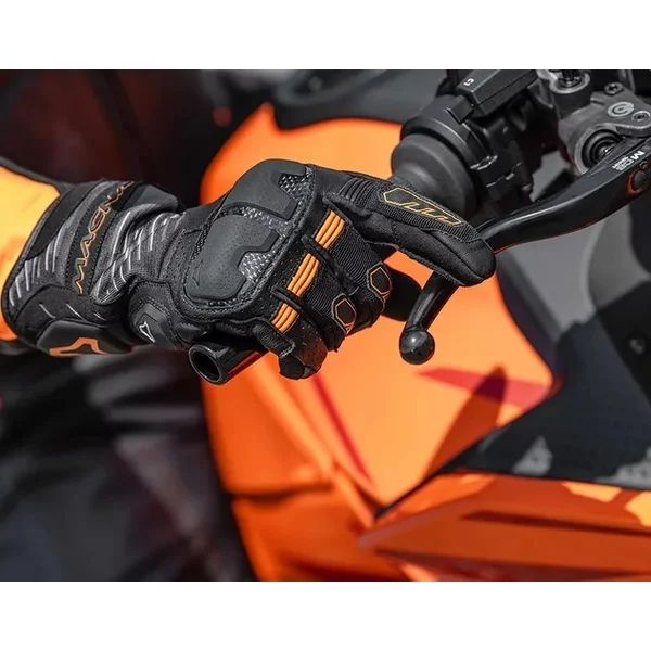 Manusi de piele vara MACNA TEMPO 2.0 Negru S, 9, nordicamoto.ro