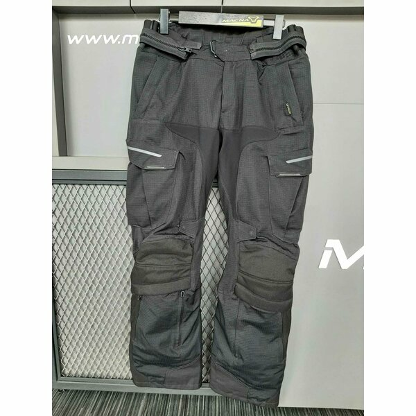 Pantaloni textil impermeabili MACNA NOVADO Negru L (Resigilat)-1
