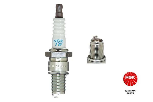 Iridium Spark Plug Silver, White-0