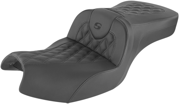 Roadsofa Lattice Stitch Seat For Indian® Black, 1, nordicamoto.ro