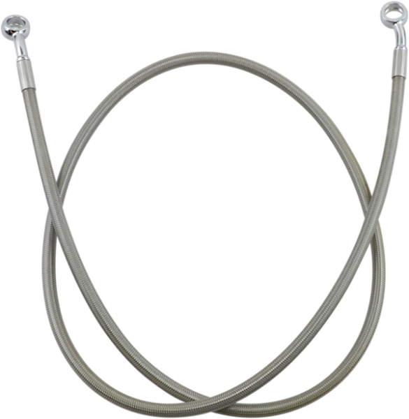 Extended Length Brake Line Silver Oversize [+152 mm (6'')], 1, nordicamoto.ro
