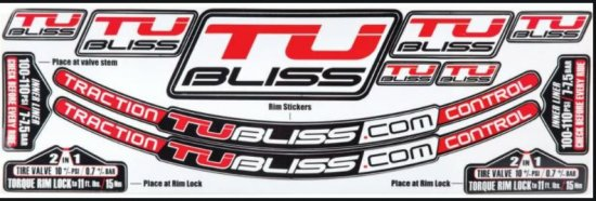 Set stickere janta Tubliss