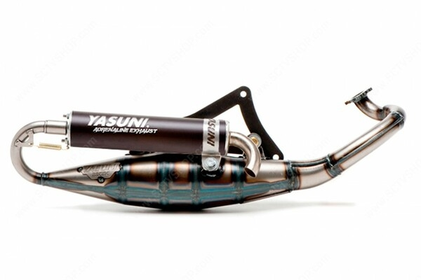 Exhaust R Scooter 2 Stroke Black Black, 3, nordicamoto.ro