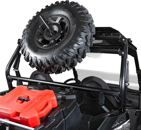 Universal Spare Tire Carrier Black-1