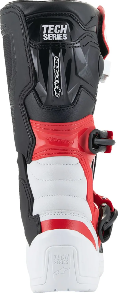 Cizme Copii Alpinestars Tech 3s White/Black/Red-5