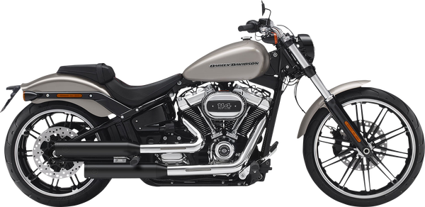 2in2 | Fusion Long Muffler Black, Matte, 1, nordicamoto.ro