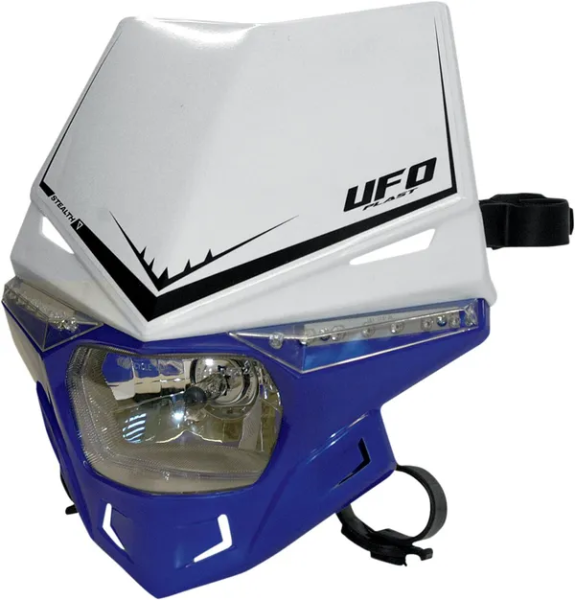 Dual Color Stealth Headlight Blue, White-2
