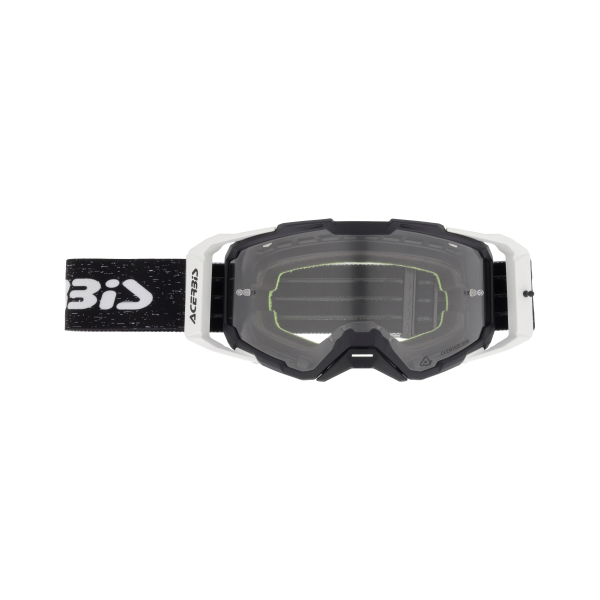 Ochelari Acerbis Vitrion Lentila Clara Galben Fluo, 2, nordicamoto.ro