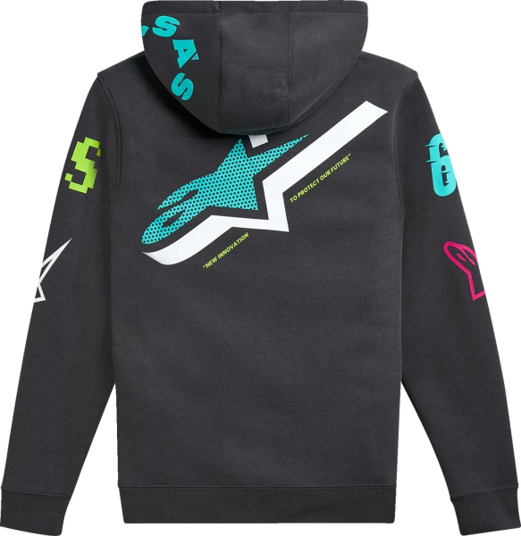 Alpinestars Variegate Zip Hoodie Gray -1