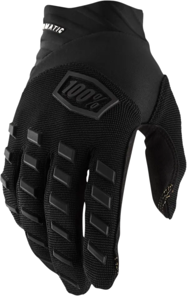 Manusi copii 100% Airmatic Black/Charcoal-2