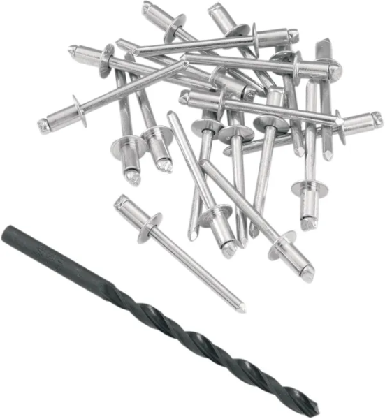 MOOSE RACING Exhaust Rivet Kit Corrosion-resistant Coating 