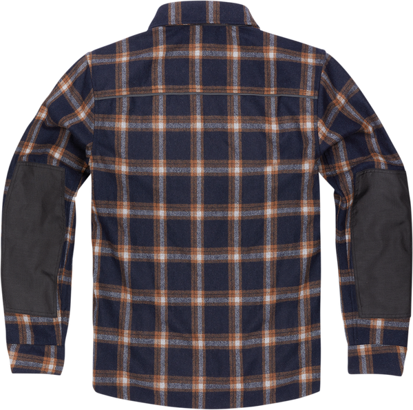 Geaca Textil Icon Upstate™ Riding Flannel Orange-1