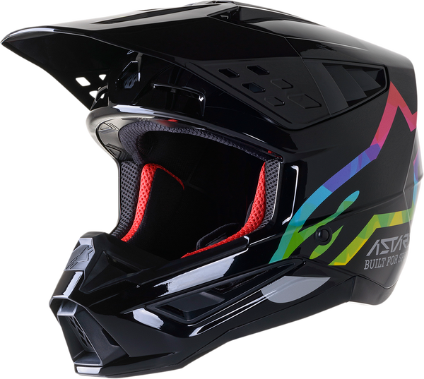 Casca Alpinestars Supertech M5 Comps Black/Silver L, 7, nordicamoto.ro