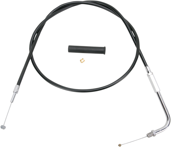 Black Vinyl Throttle/idle Cable Black, 1, nordicamoto.ro